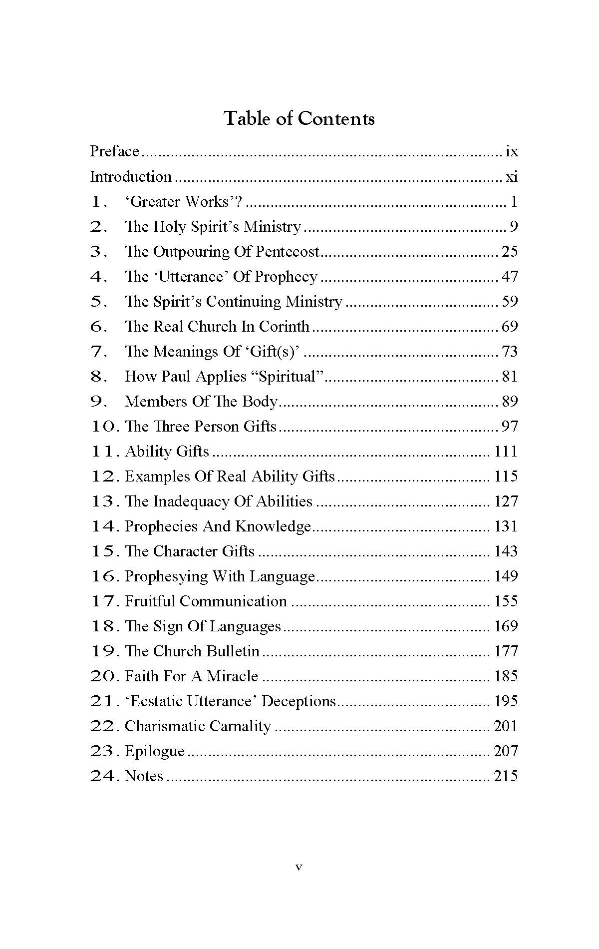 Pages from The Cure for Pentecostalism by Howard Boldt
