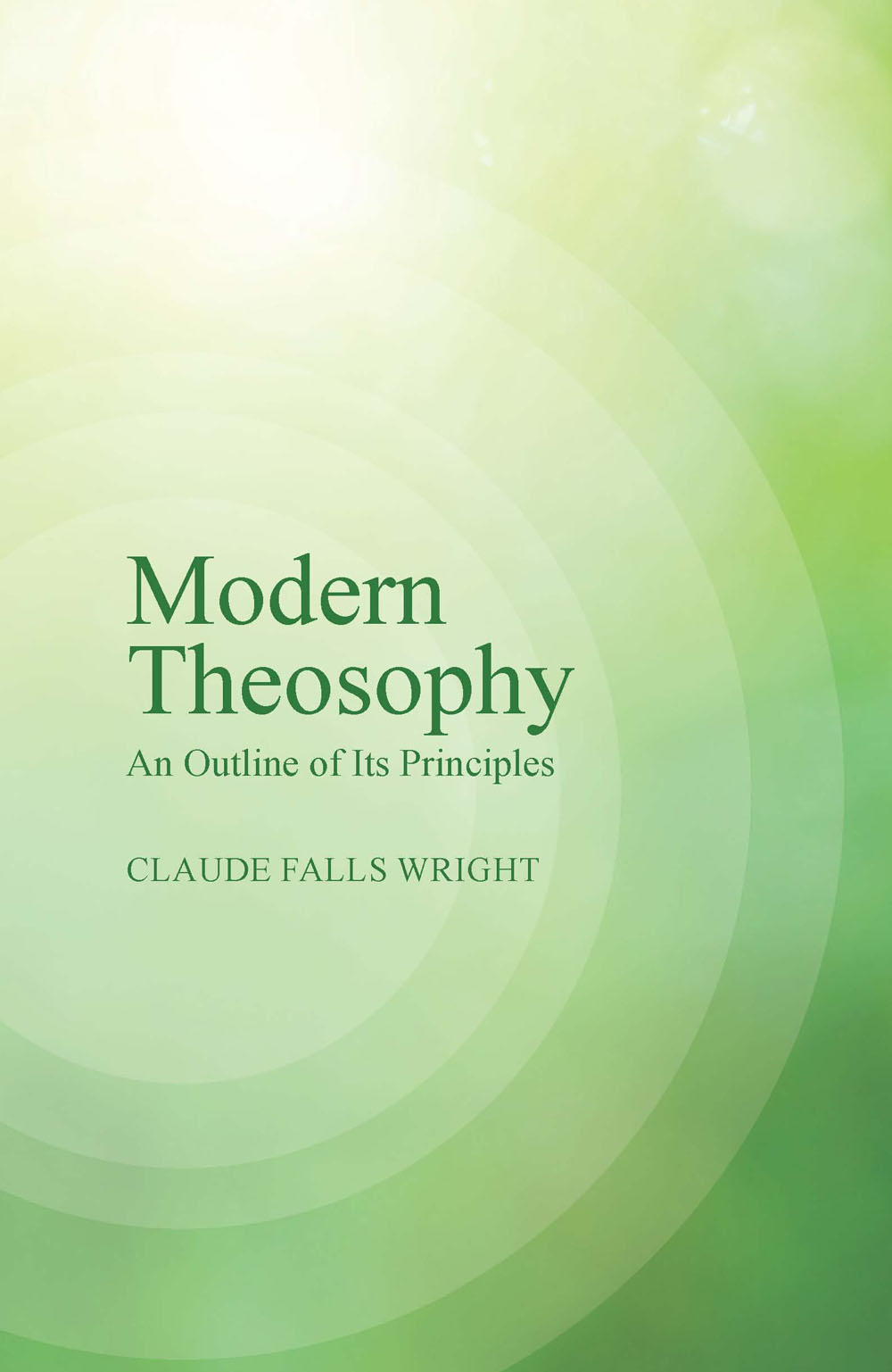 Modern Theosophy