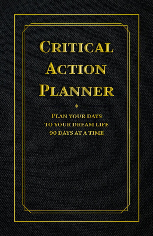 Front Cover of Critical Action Planner by Jesse Tychkowsky