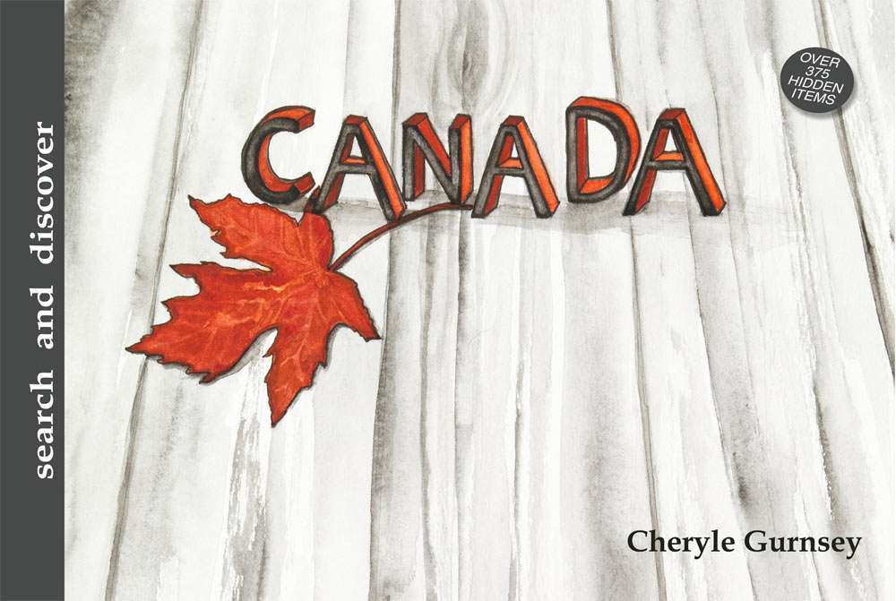 Front Cover of "Search and Discover Canada" by Cheryle Gurnsey
