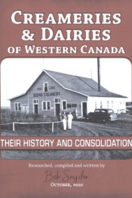 Creameries and Dairies of Western Canada FRONT COVER