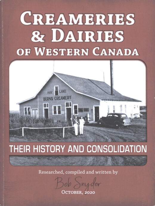 Creameries and Dairies of Western Canada FRONT COVER