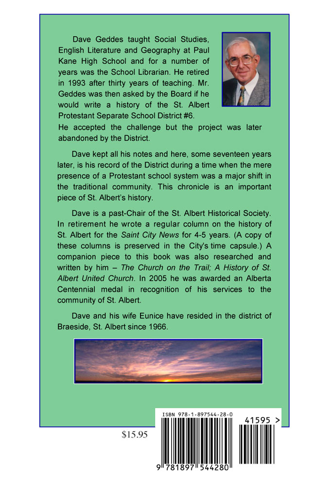 Back Cover of Building the Lighthouse by David Geddes