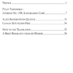 Pages from Internee No. 1198 Kapuskasing Camp: Canada First World War Internment Operations by Pylyp Yasnowskii