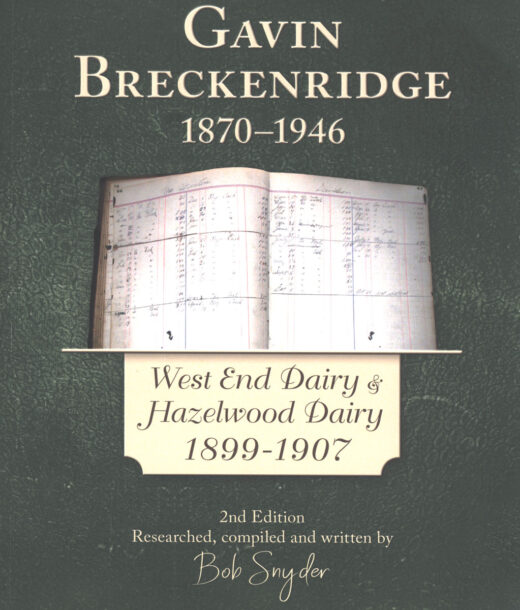 Gavin Breckenridge (2nd Edition) by Bob Snyder FRONT COVER