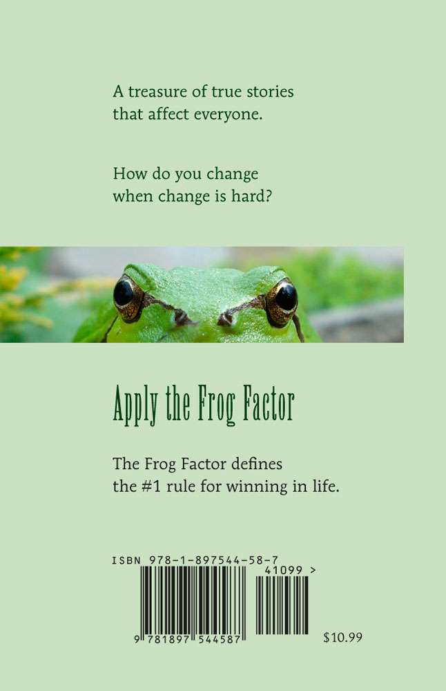 Back Cover of The Frog Factor by Kevin W. Rose