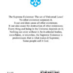 Back Cover of The Supreme Existence: Conclusions Vol III by Arthur Thormann