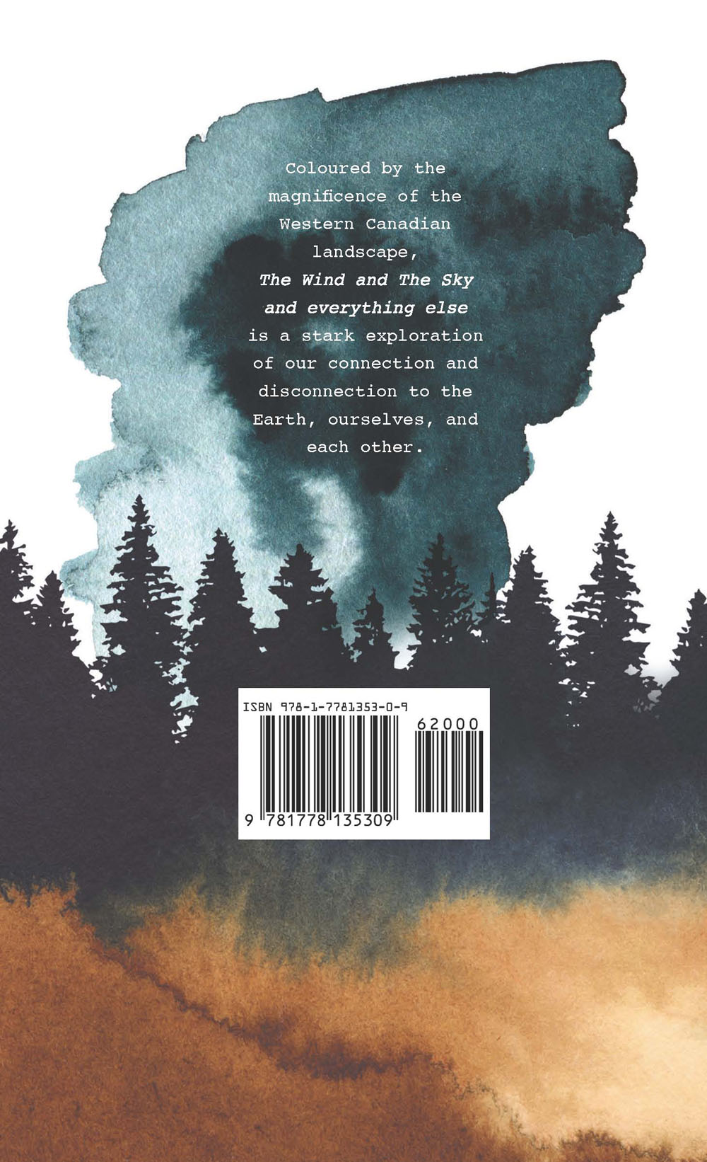 Back Cover of The Wind and the Sky and Everything Else by Annette Irene