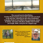 Back Cover of Cowboy Poetry by Bob Weller