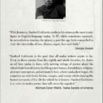 Back Cover of Journeys Far and Near: Tanka Roads by Sandford Goldstein