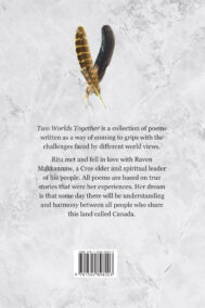 Two World's together by Rita Makkanaw BACK Cover