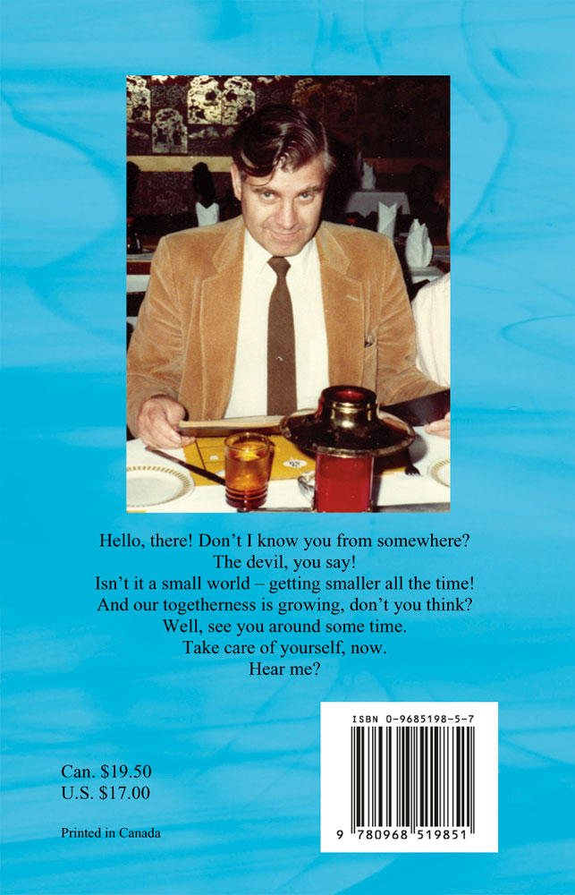 Back Cover of Trials & Errors, Laughs & Terrors by Arthur Thormann