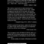 Back Cover of No More Secrets By Debbie Alger