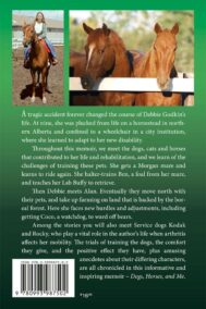 Back Cover of "Dogs, Horses and Me" by Debbie Godkin