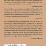 Back Cover of A Doctors Life by Dr. Joseph Lauerman
