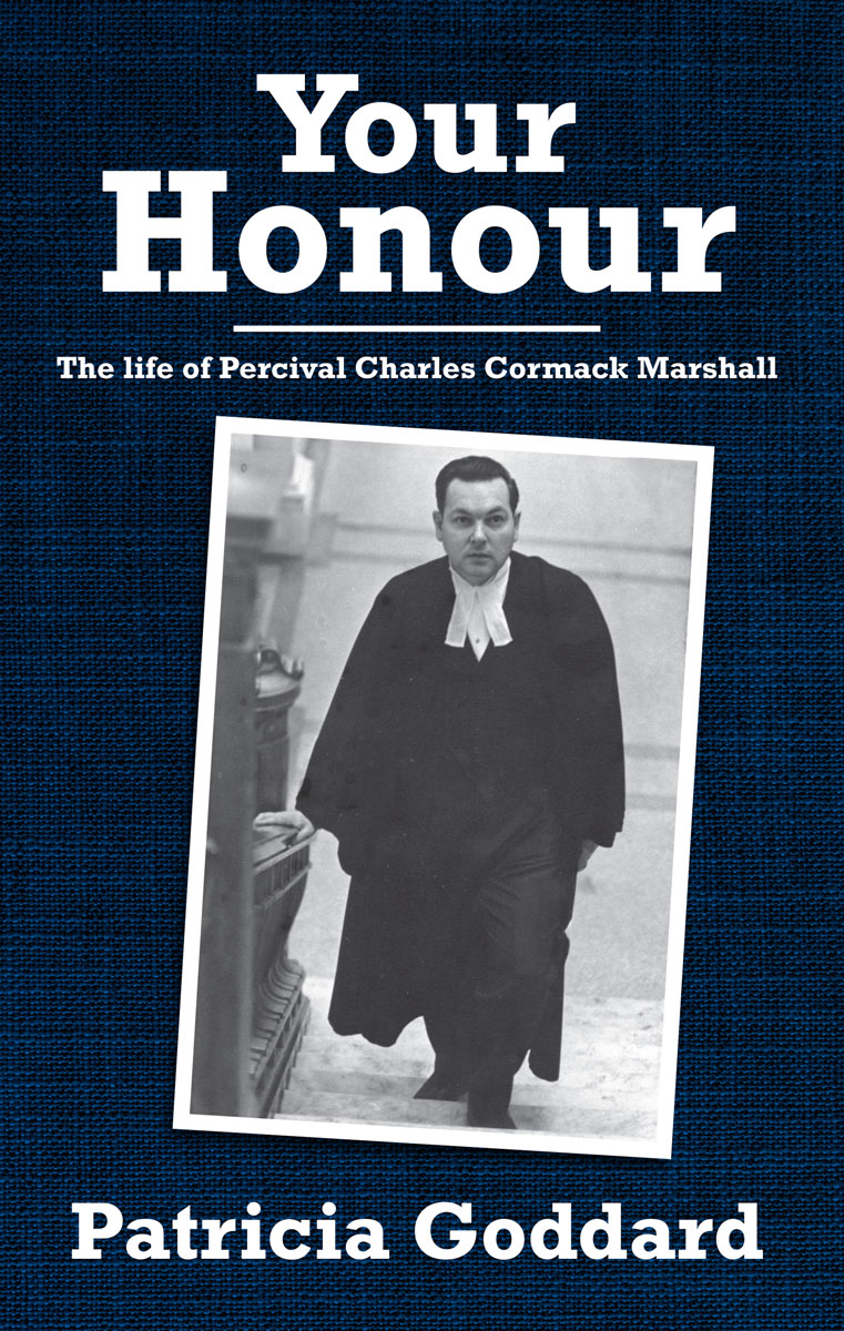 Your Honour by Pat Goddard FRONT COVER