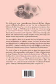 Back Cover of Toporivtsi: A Village in Ukraine by Ronald Galagan