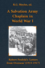 Front Cover of A Salvation Army Chaplain In World War I by R.G. Moyles