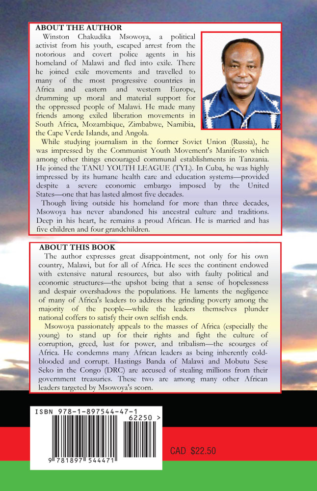 Back Cover of Malawi by Winston Chakudika Msowoya