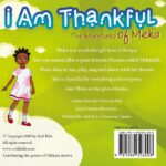 I Am Thankful Dorothy Ghettuba Pala Back Cover