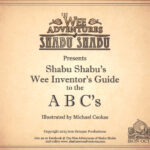 Pages from Shabu Shabu's Wee Adventure Guide to the ABCs by Iron Octopus