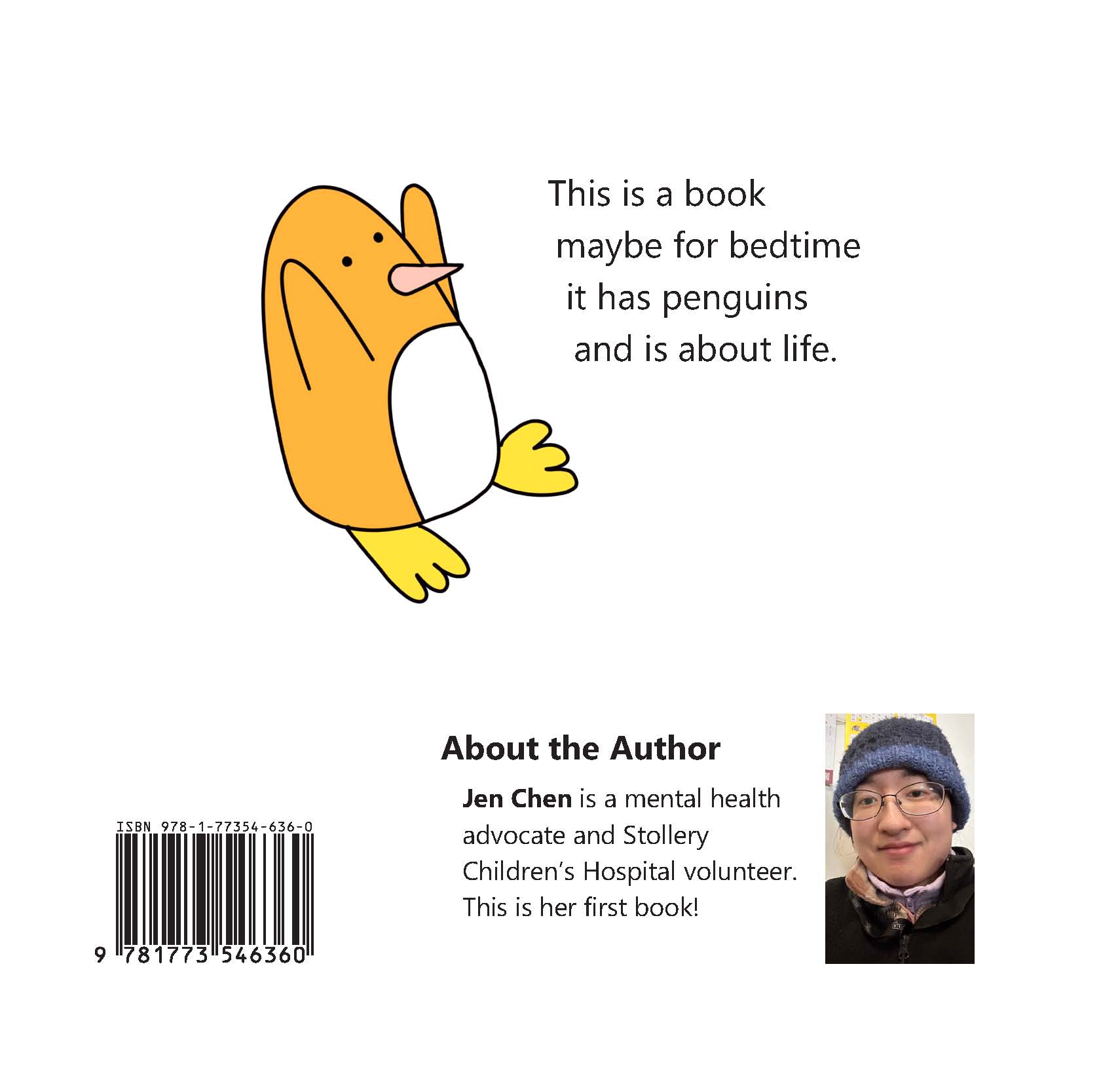 Waddle Waddle by Jen Chen BACK COVER