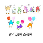 Pages from Waddle Waddle by Jen Chen