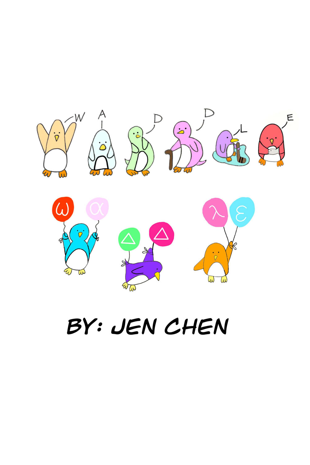 Pages from Waddle Waddle by Jen Chen