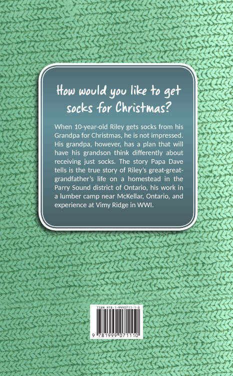 Just Socks by Mary-Lee Blemings Back Cover