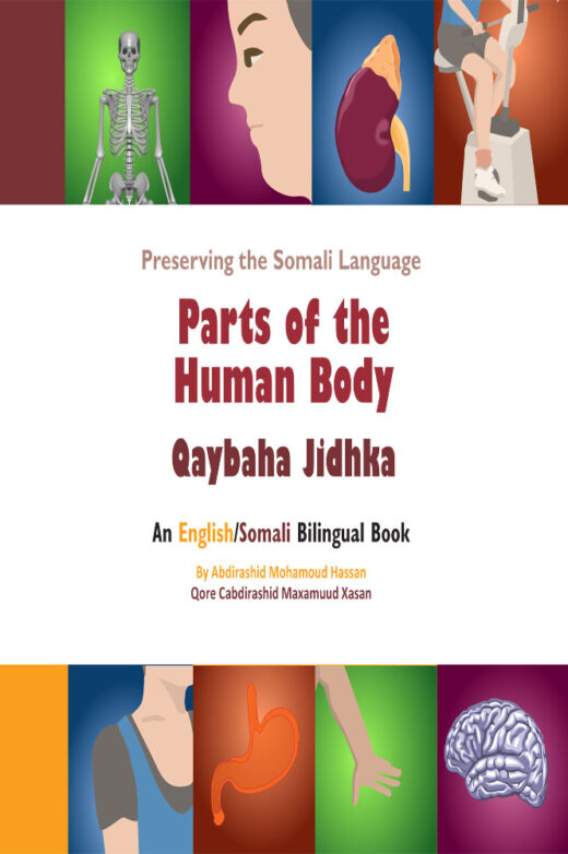 Front Cover of Parts of the Human Body (Qaybaha Jidhka) by Abdirashid Hassan