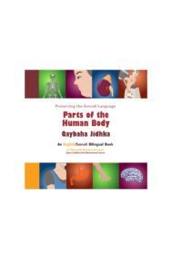 Full Front Cover of Parts of the Human Body (Qaybaha Jidhka) by Abdirashid Hassan