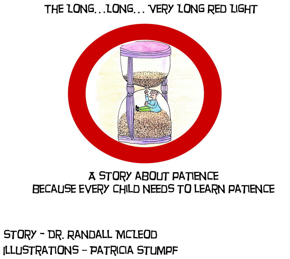 Back Cover of The Long...Long...Very Long Red Light by Randall McLeod