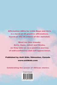 Affirmation ABCs for Little Boys and Girls by Dorothy Ghettuba Pala Back Cover