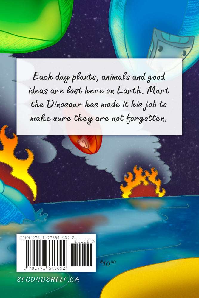 Dinosaur Murt Back Cover