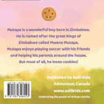 Mutapa and His Cookies by Dorothy Ghettuba Pala Back Cover