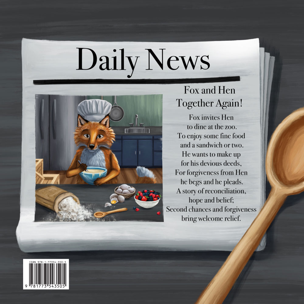 Back Cover of Fox Stew 2: Fun at the Zoo by Sandy Smith