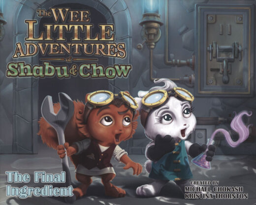 Front Cover of The Wee Little Adventures of Shabu and Chow: The Final Ingredient by Iron Octopus