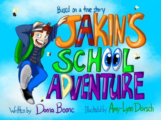 Jakin's School Adventure (Large Format) by Donna Boone Front Cover