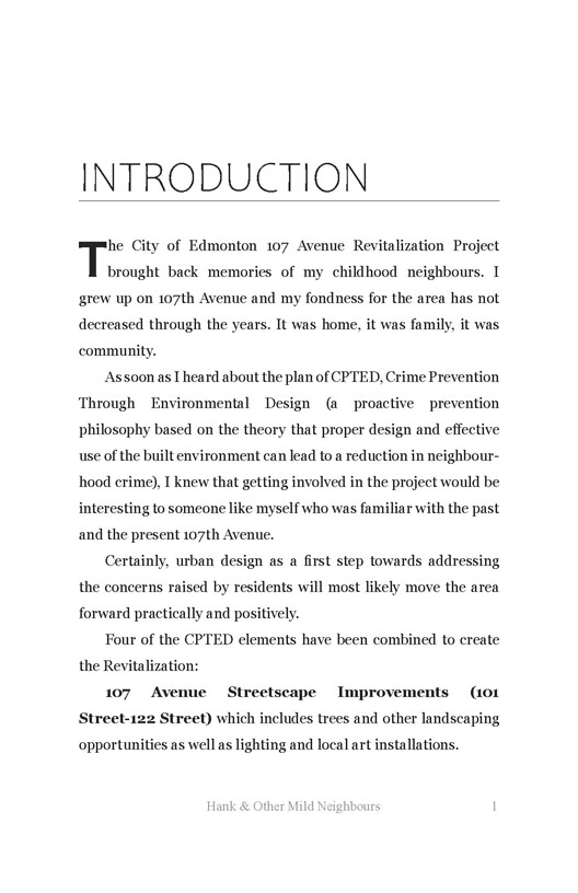 Pages from Hank: And Other Mild Neighbours by Janet Hamilton