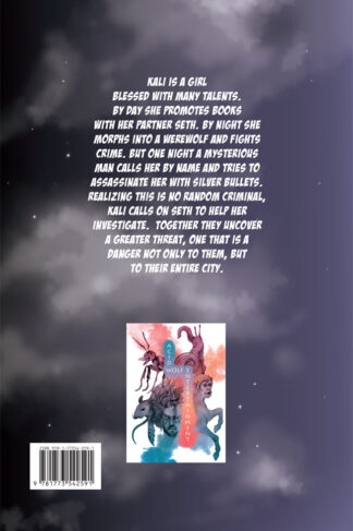 Kali the Werewolf by Sean Mcanulty Back Cover