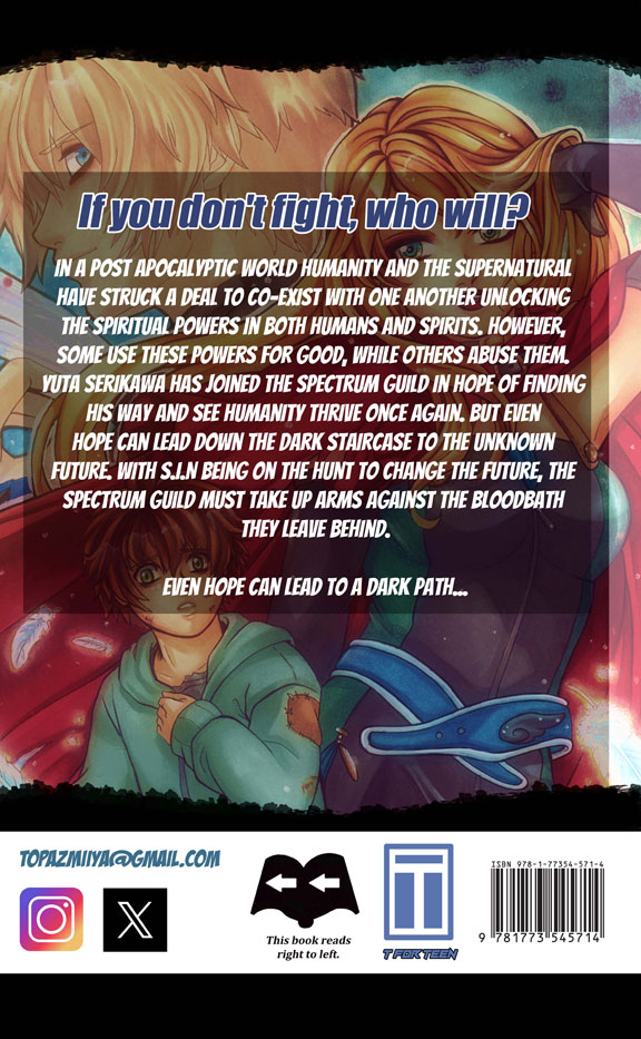 Spectrum Trigger Volume 1 by Sincria back cover