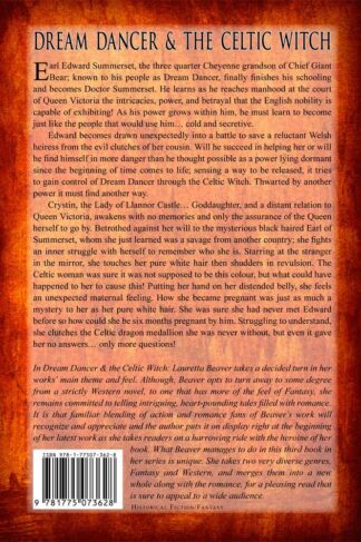 Dream Dancer and the Celtic Witch by Lauretta Beaver Back Cover