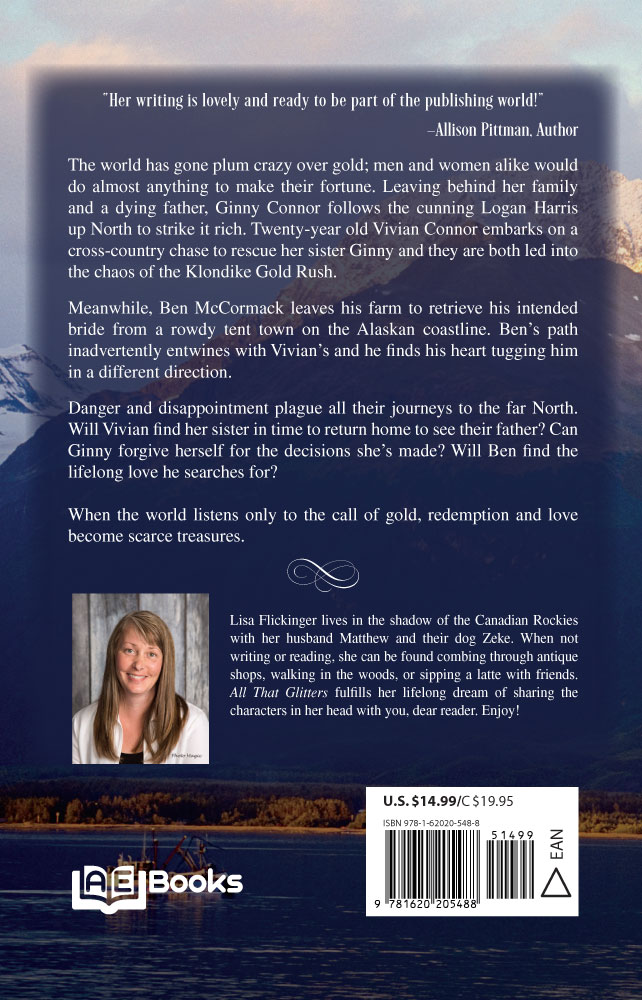 All That Glitters by Lisa Flickinger BACK COVER