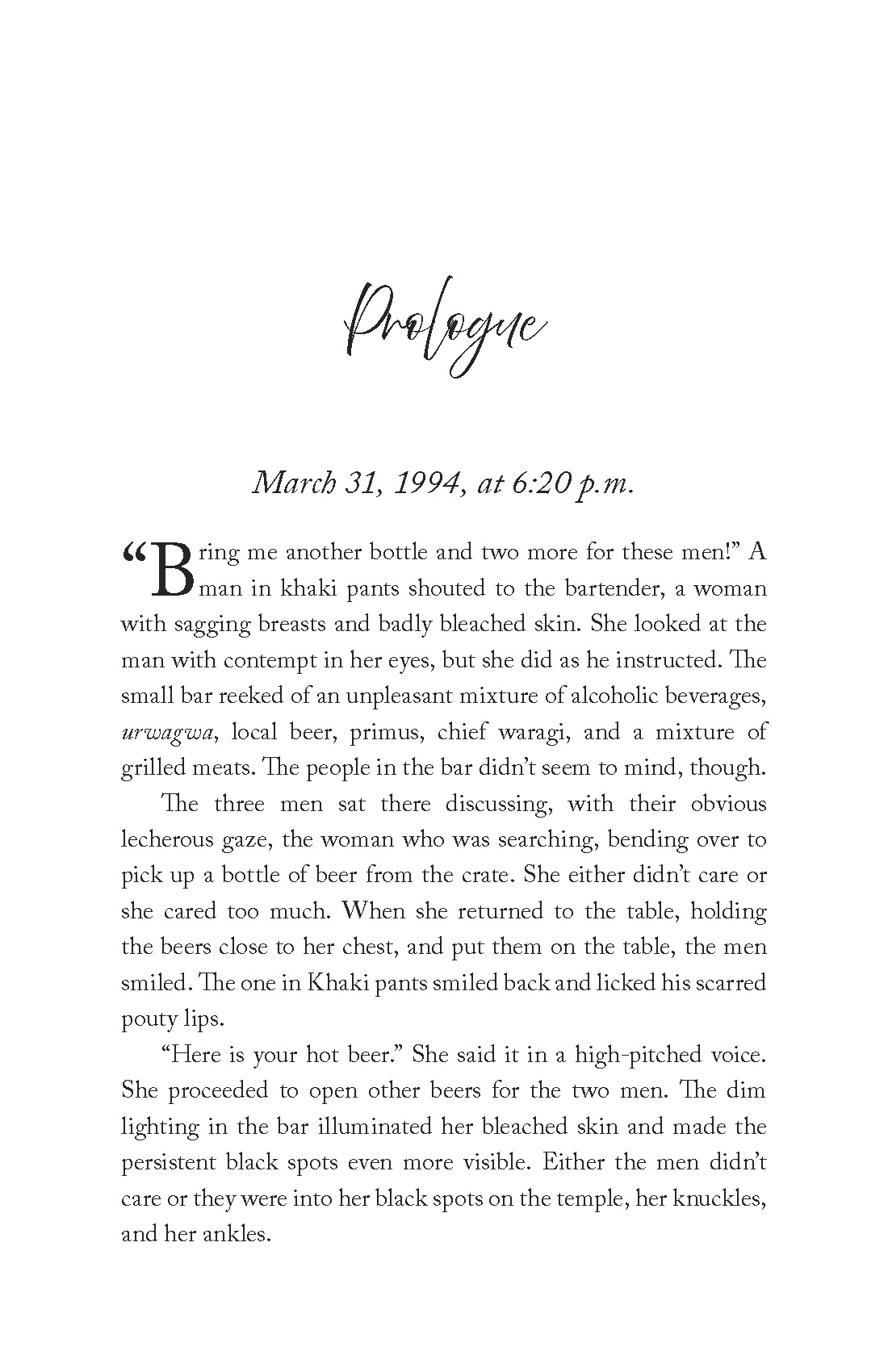 Pages from Revival: Surviving 100 Days by Elise Micomyiza