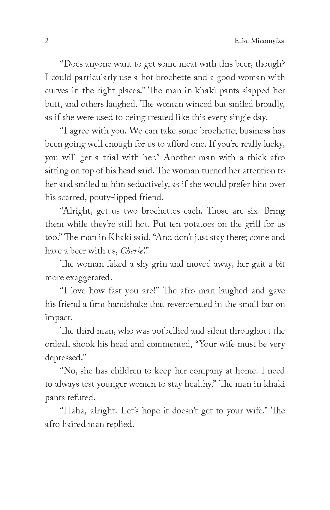 Pages from Revival: Surviving 100 Days by Elise Micomyiza