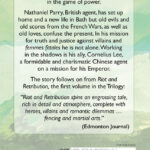 The back cover of Napoleon's Gold - The Wages of Sin, by Alex Robertson