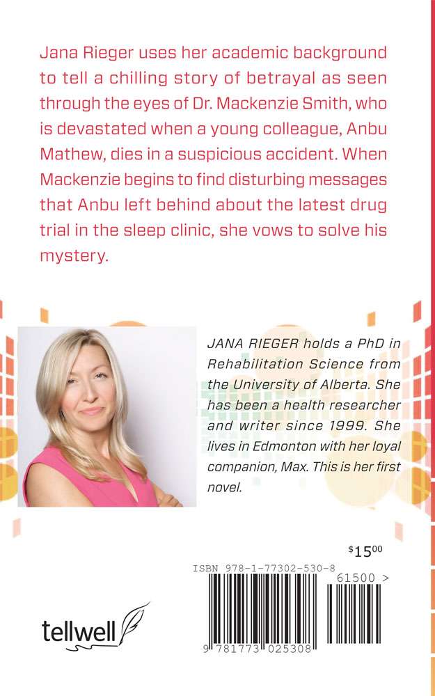 Back Cover of A Course in Deception by Jana Rieger