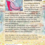 Back Cover of Jess and the Runaway Grandpa by Mary Woodbury