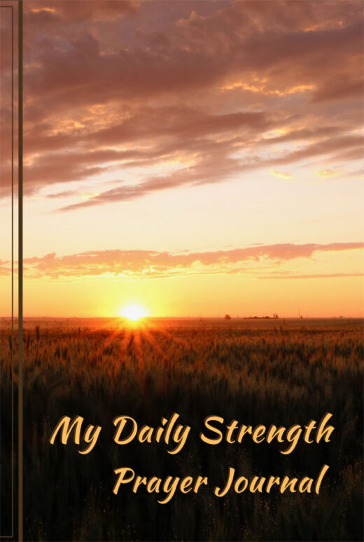 Front Cover of My Daily Strength Prayer Journal by Alex (Teva) Tayler