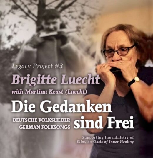 CD Label of "Die Gedanken Sind Frei" by Martina Keast